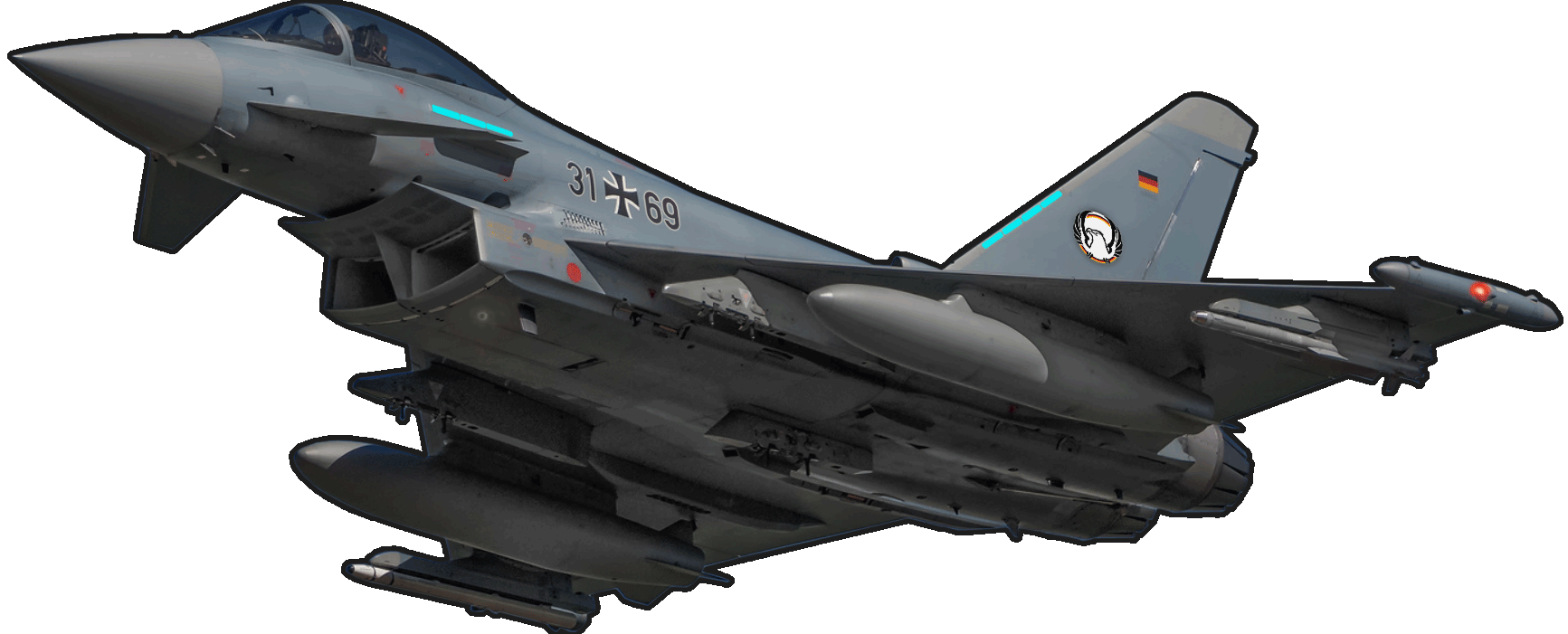 Eurofighter mit Kennung 69